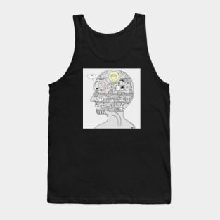 The little guy inside your head Tank Top